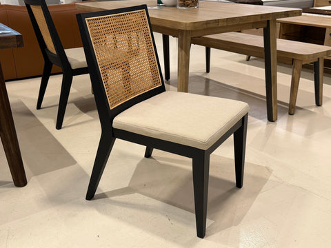Lisbon Rattan Dining Chair, Desert Sand