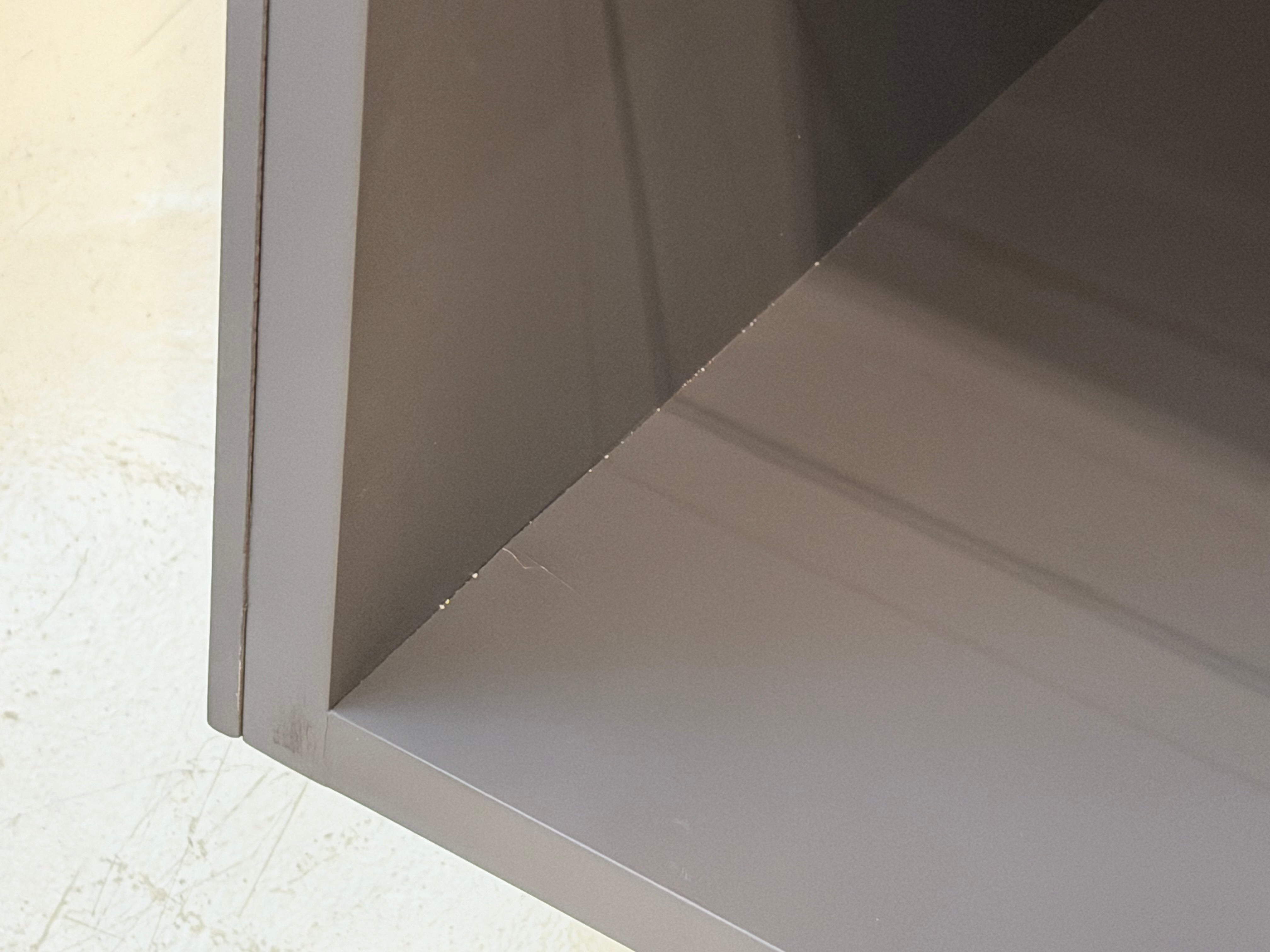 Etna Sintered Stone Sideboard, Grey (Glossy)