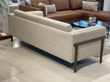 [CLEARANCE] Hampton 3 Seater Sofa, White Quartz