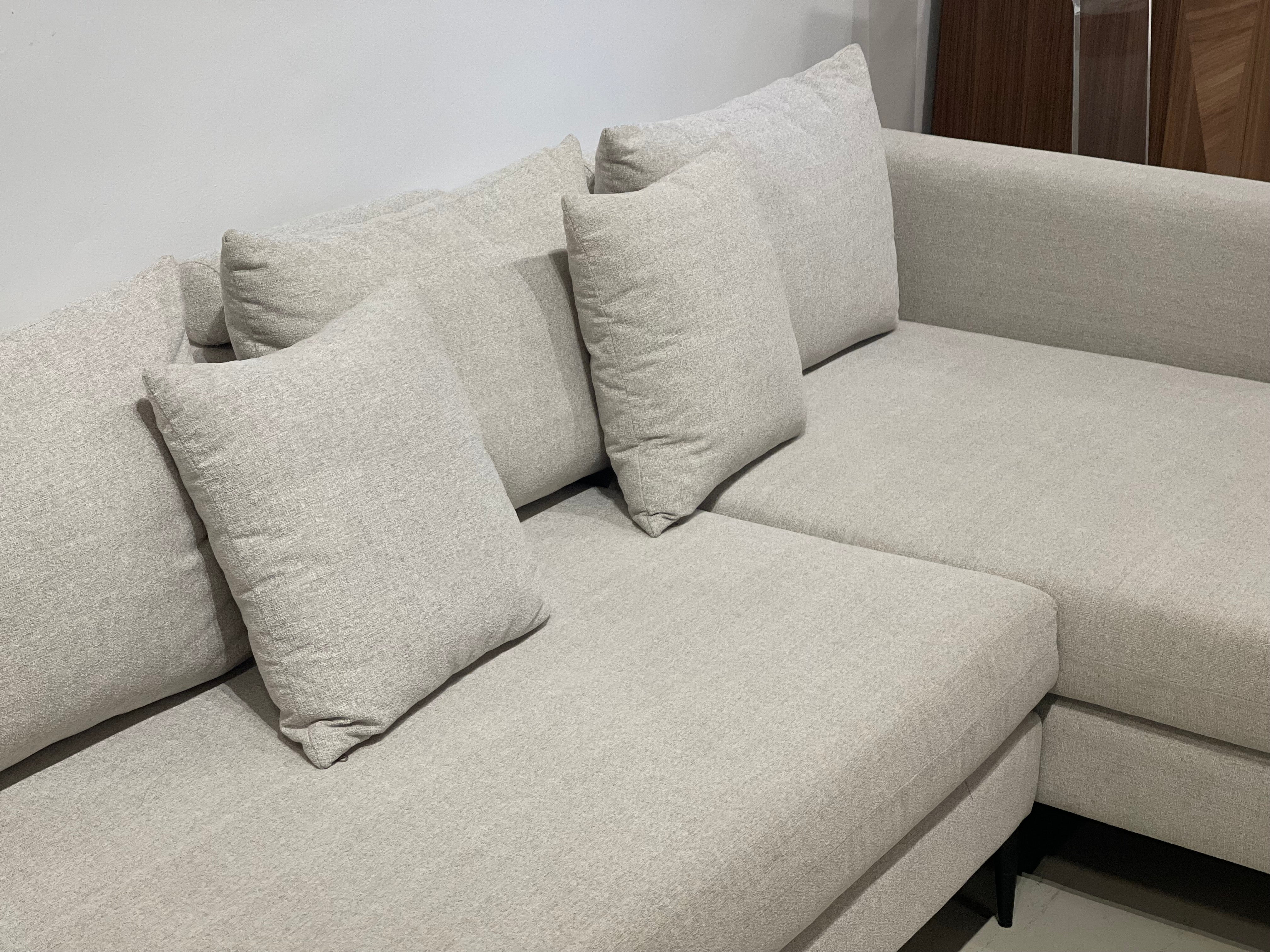 Natalia Right Facing L-Shape Sofa