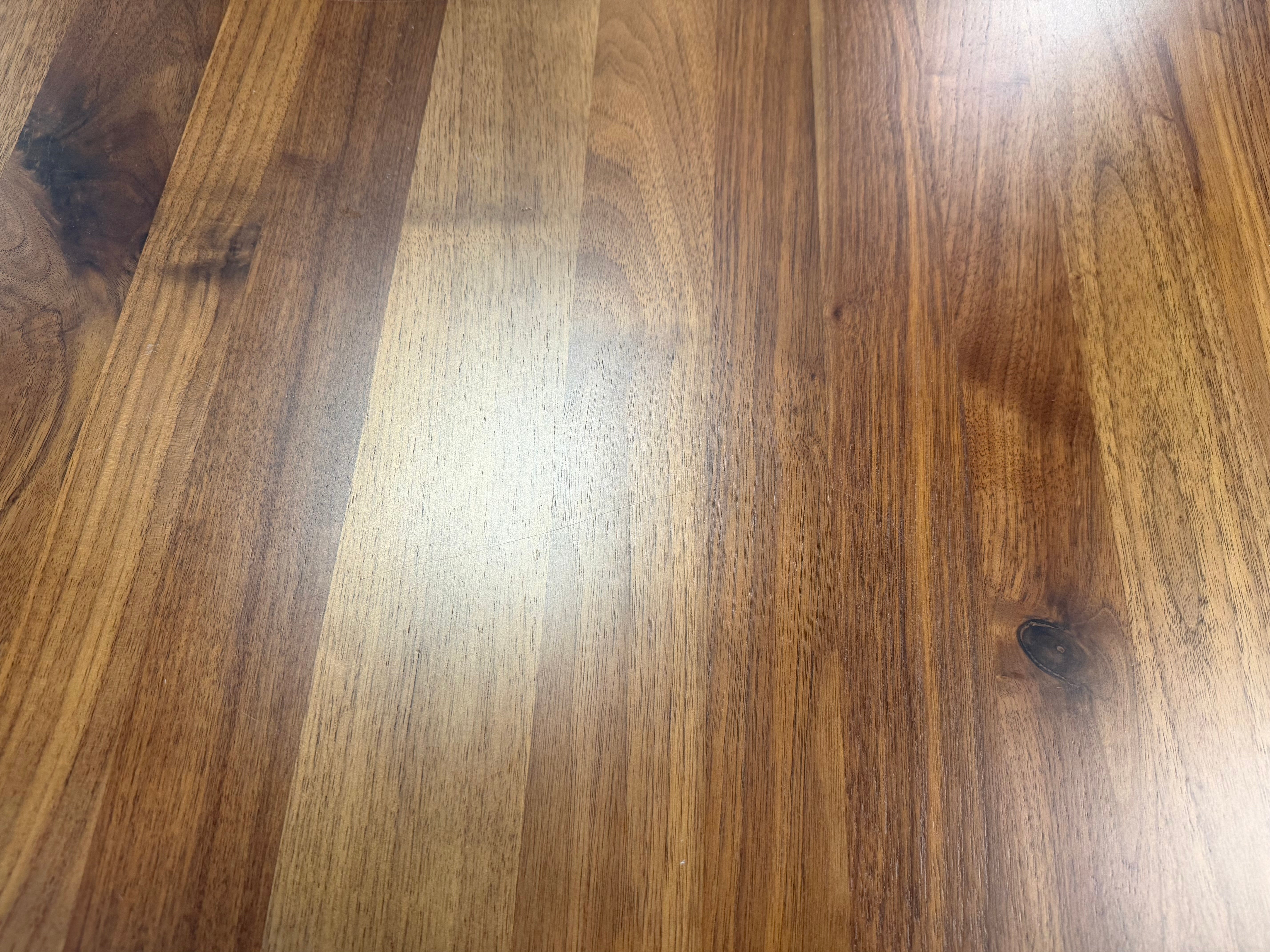 Axel Round Solid Wood Dining Table (120cm), American Black Walnut