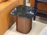 Bari Marble Side Table, Black