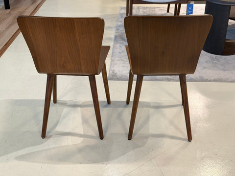Bo Wood Dining Chair, Black Walnut