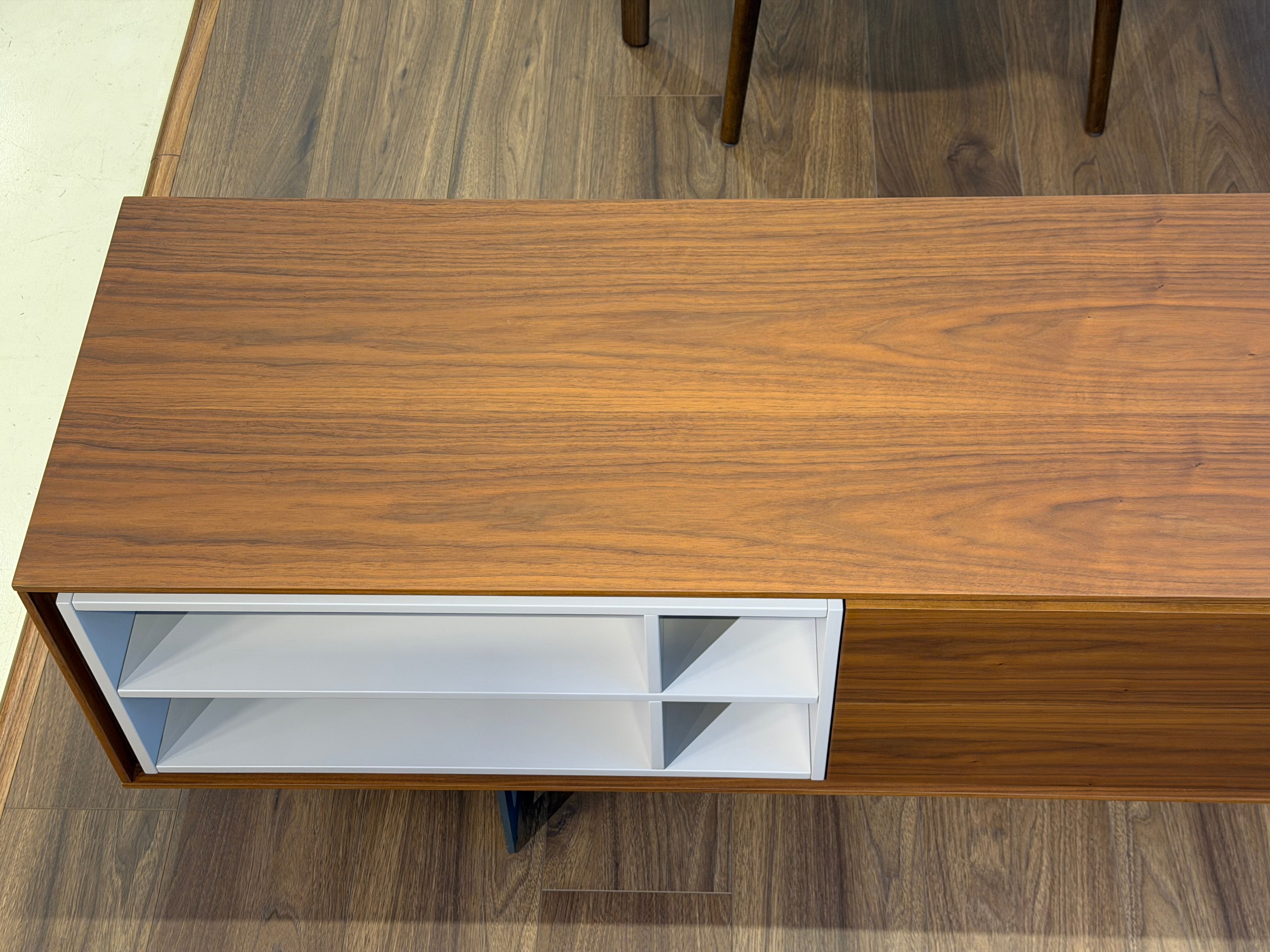 Janson Wood TV Console, American Walnut