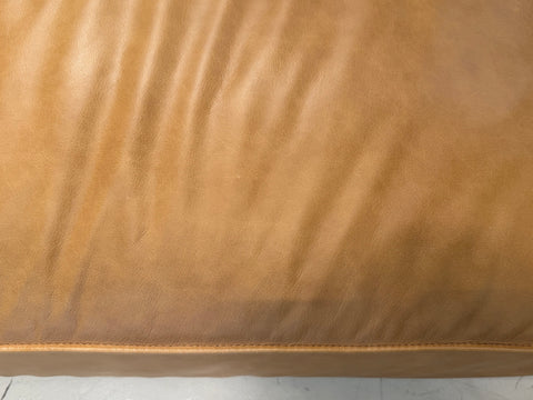 Scott 3 Seater Leather Sofa, Tan