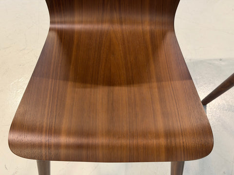 Bo Wood Dining Chair, Black Walnut