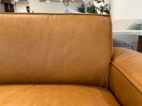 Scott 3 Seater Leather Sofa, Tan