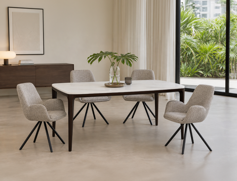 Adrien Sintered Stone Dining Table (180cm)