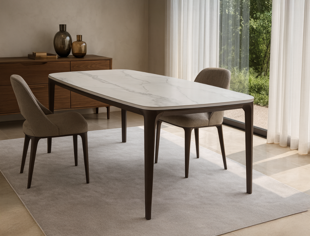 Adrien Sintered Stone Dining Table (180cm)