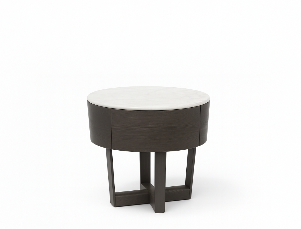 Alexis Marble Side Table