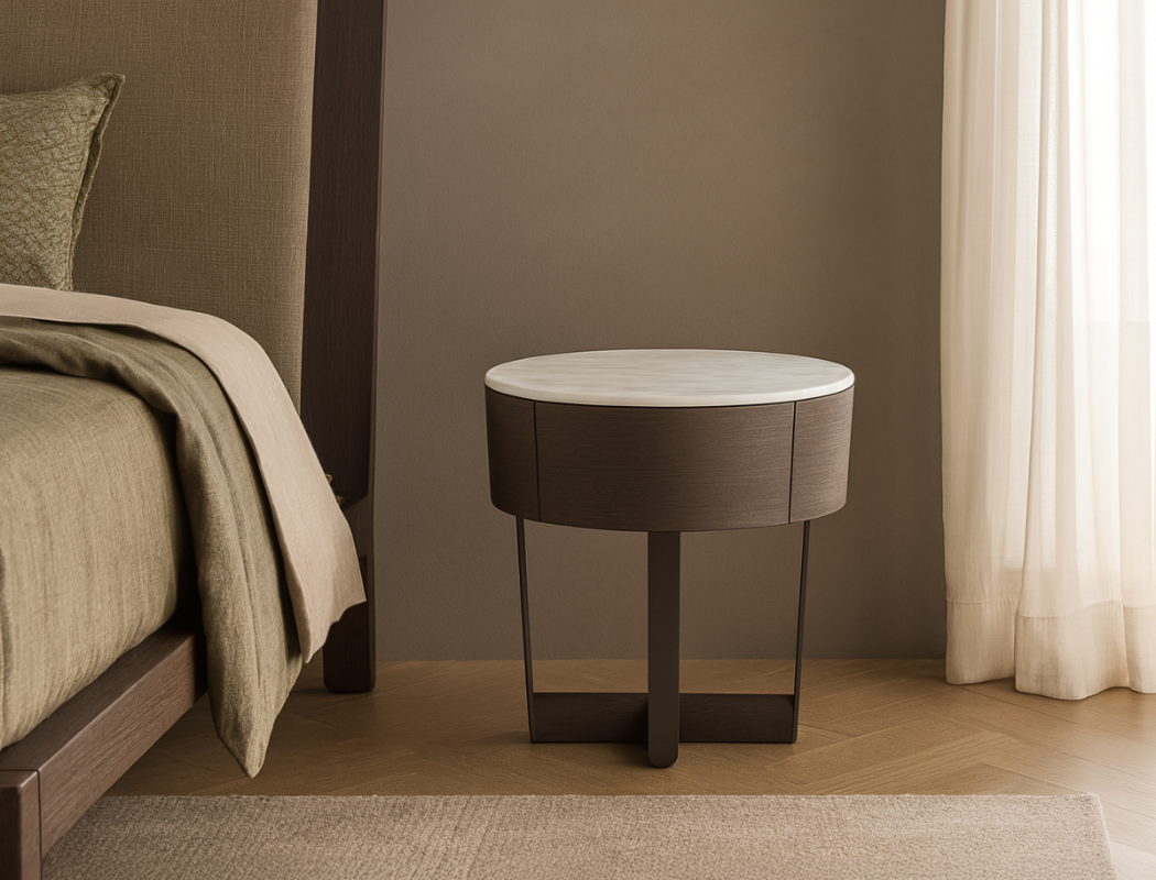 Alexis Marble Side Table