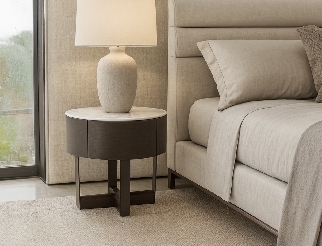 Alexis Marble Side Table