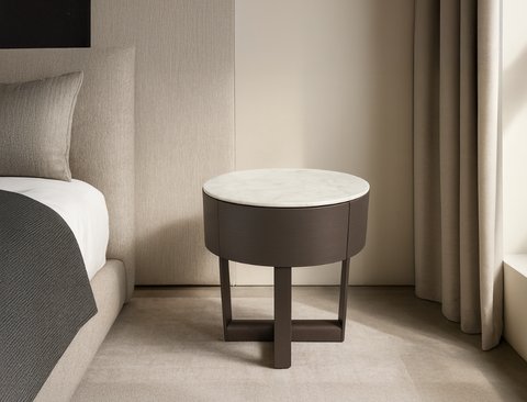 Alexis Marble Side Table