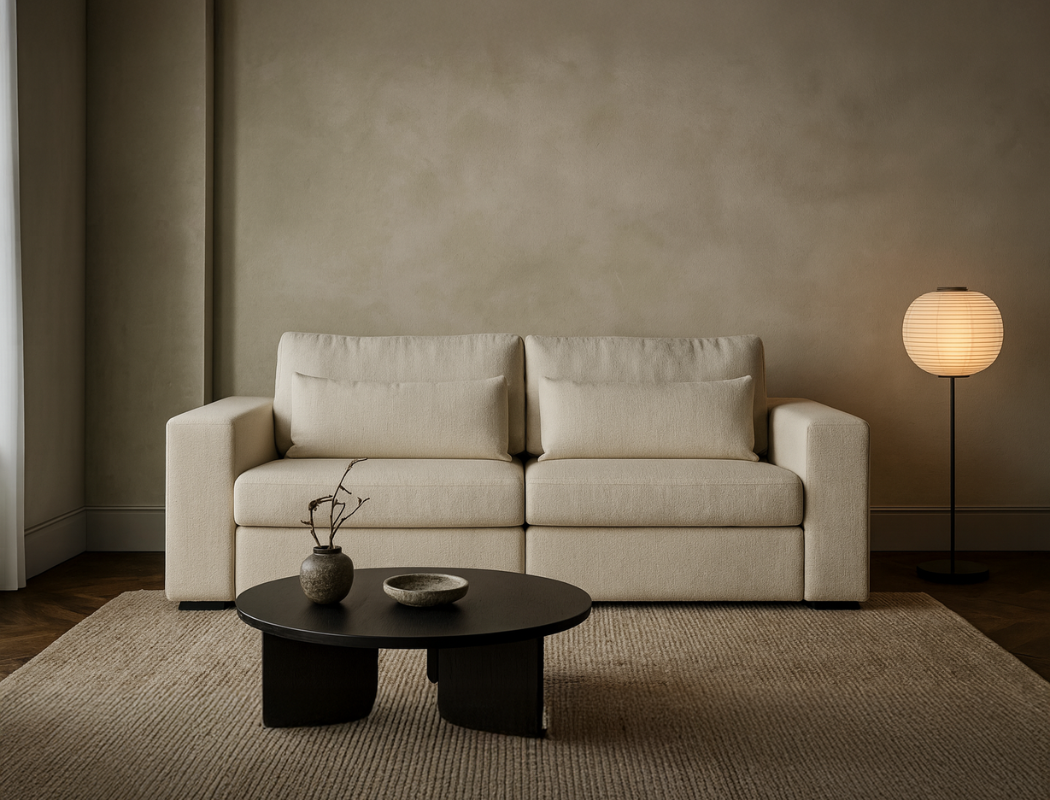 Amara 3 Seater Sofa, Atelier Beige