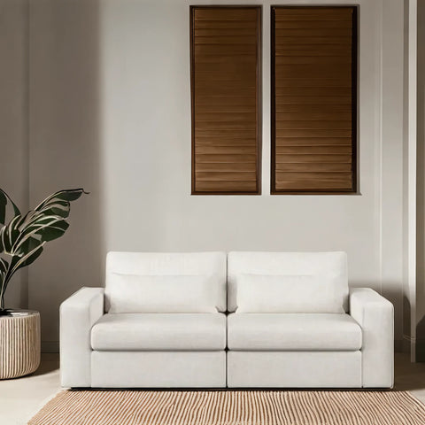 Amara 3 Seater Sofa, Atelier Beige