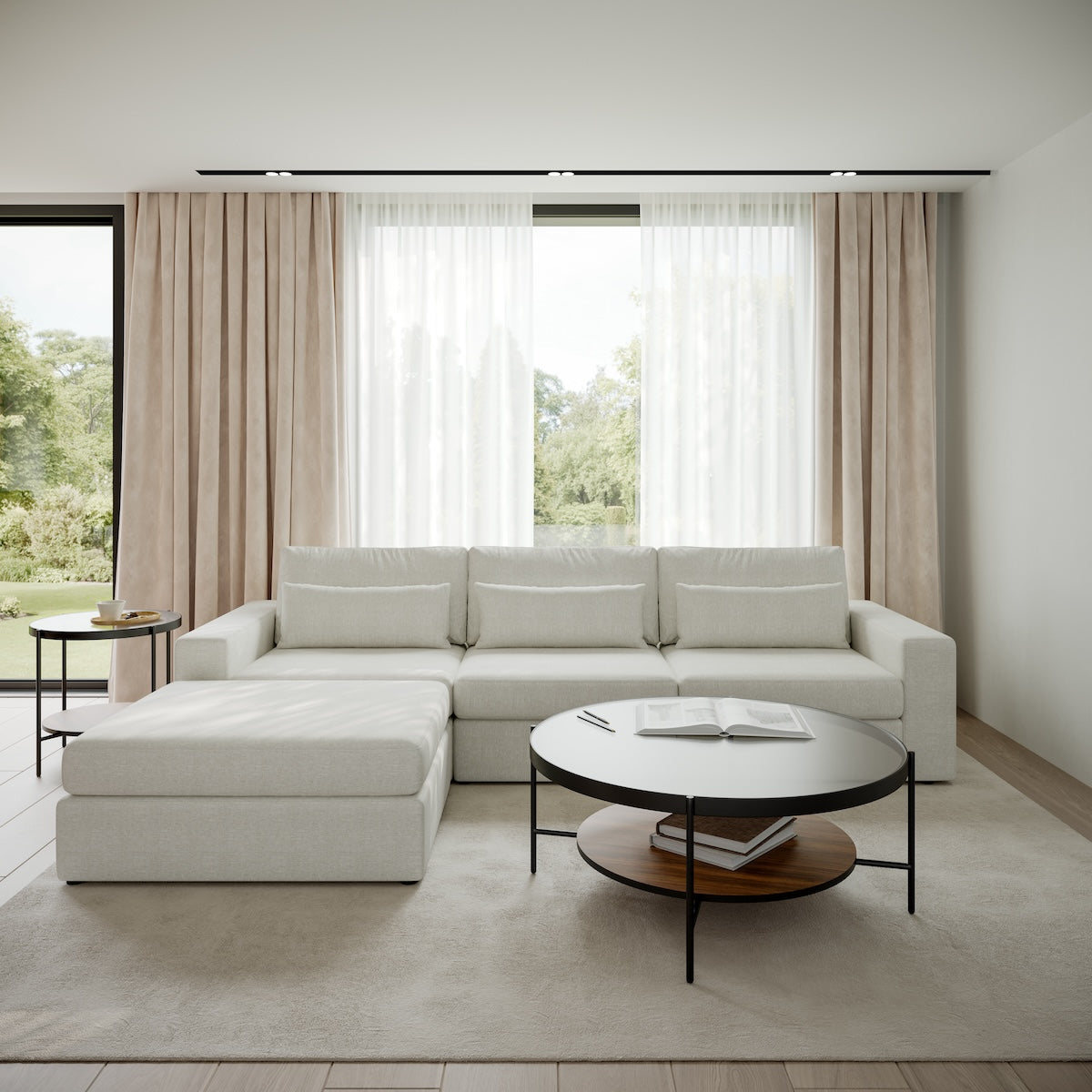 Amara 4 Seater Sofa, Atelier Beige