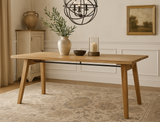 Aubrey Solid Wood Dining Table (180cm), American White Oak