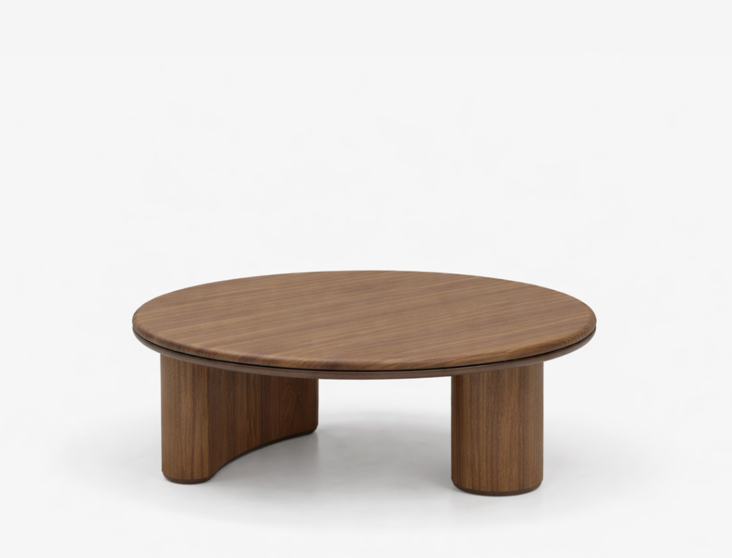 Aurelia Wood Coffee Table, American Walnut
