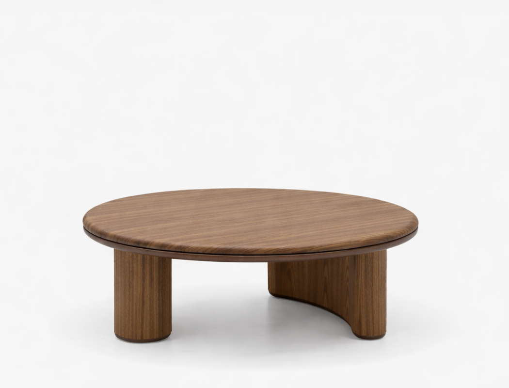 Aurelia Wood Coffee Table, American Walnut