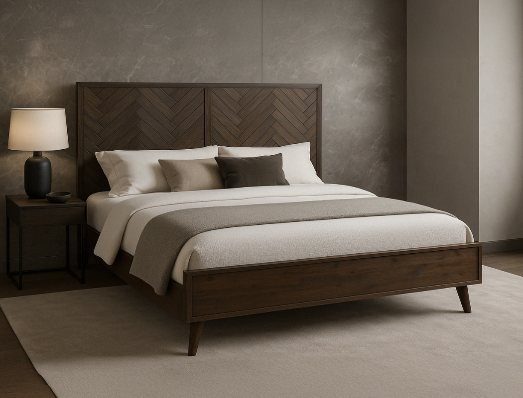 Austin Wood Bed Frame, Queen