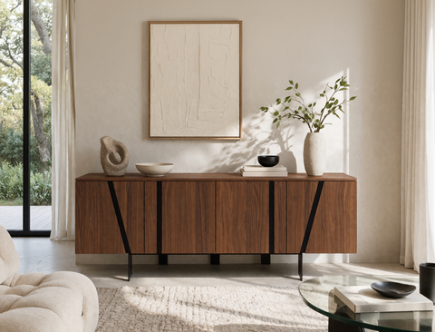 Axis Wood Sideboard, American Walnut