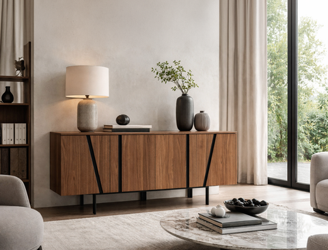 Axis Wood Sideboard, American Walnut