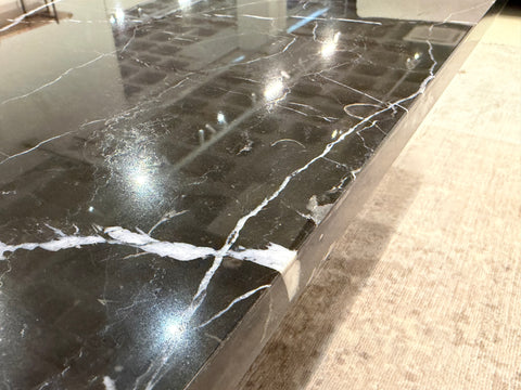 Bari Marble Coffee Table, Black