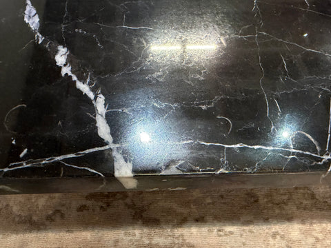 Bari Marble Coffee Table, Black