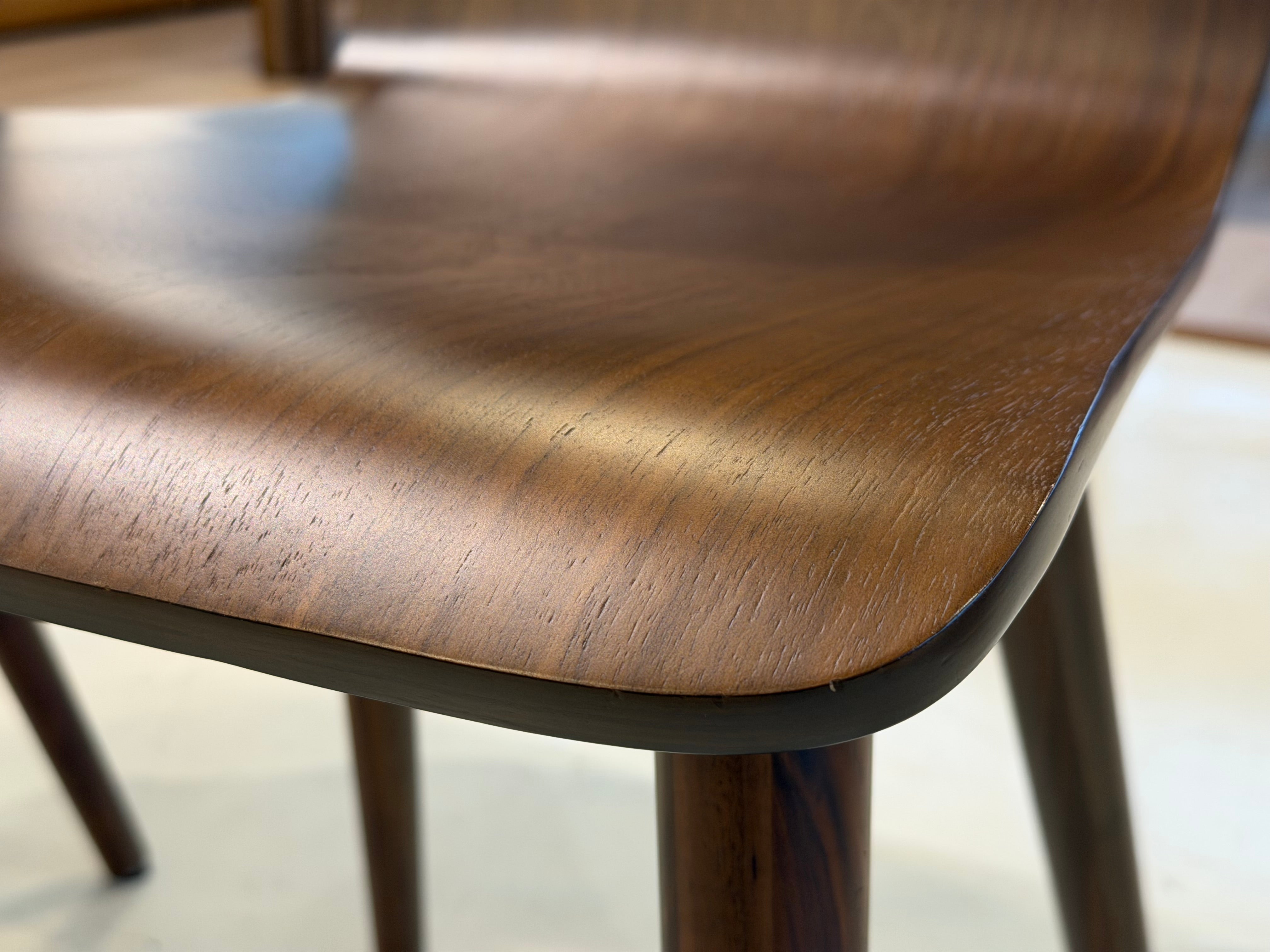 Bo Wood Dining Chair, Black Walnut