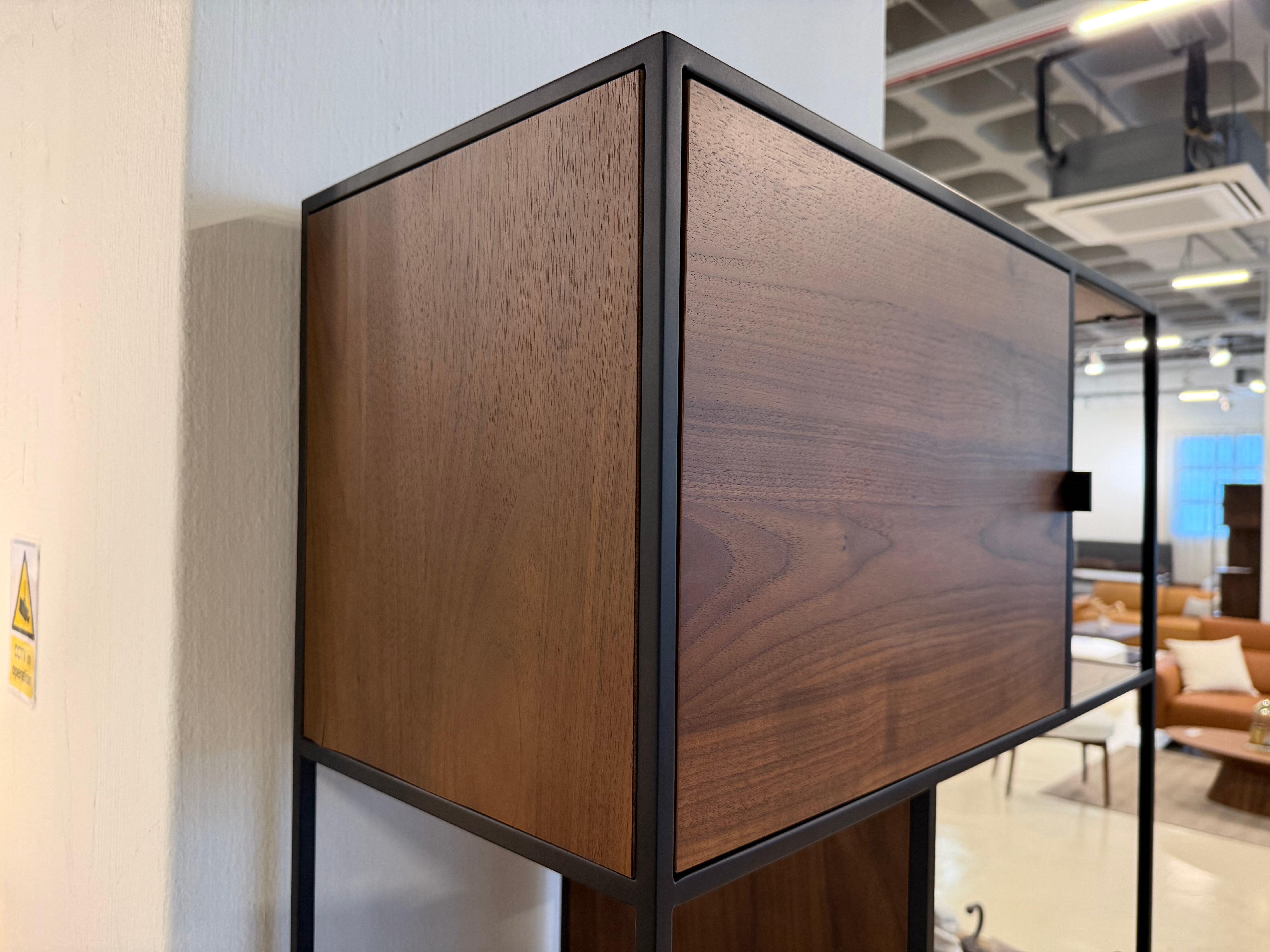 Flint Wood Shelf, Walnut