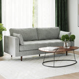 Boston 3 Seater Sofa, Steel Granite