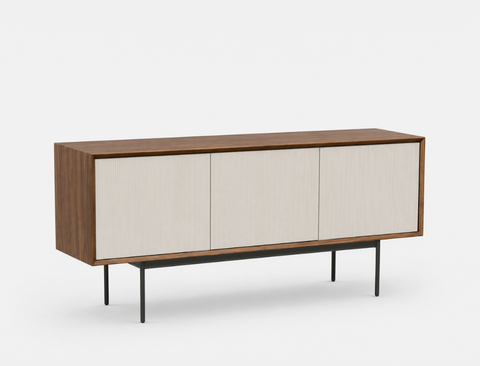 Brie Wood Sideboard, American Walnut