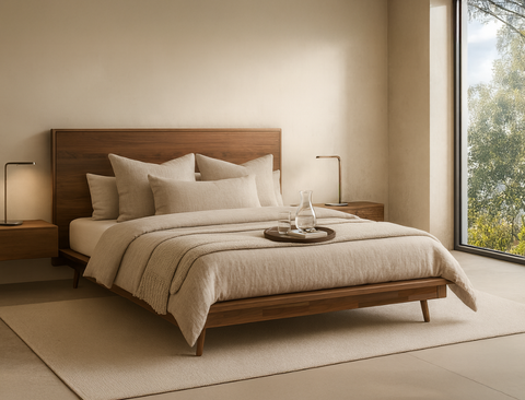 Brooks Wood Bed Frame, King