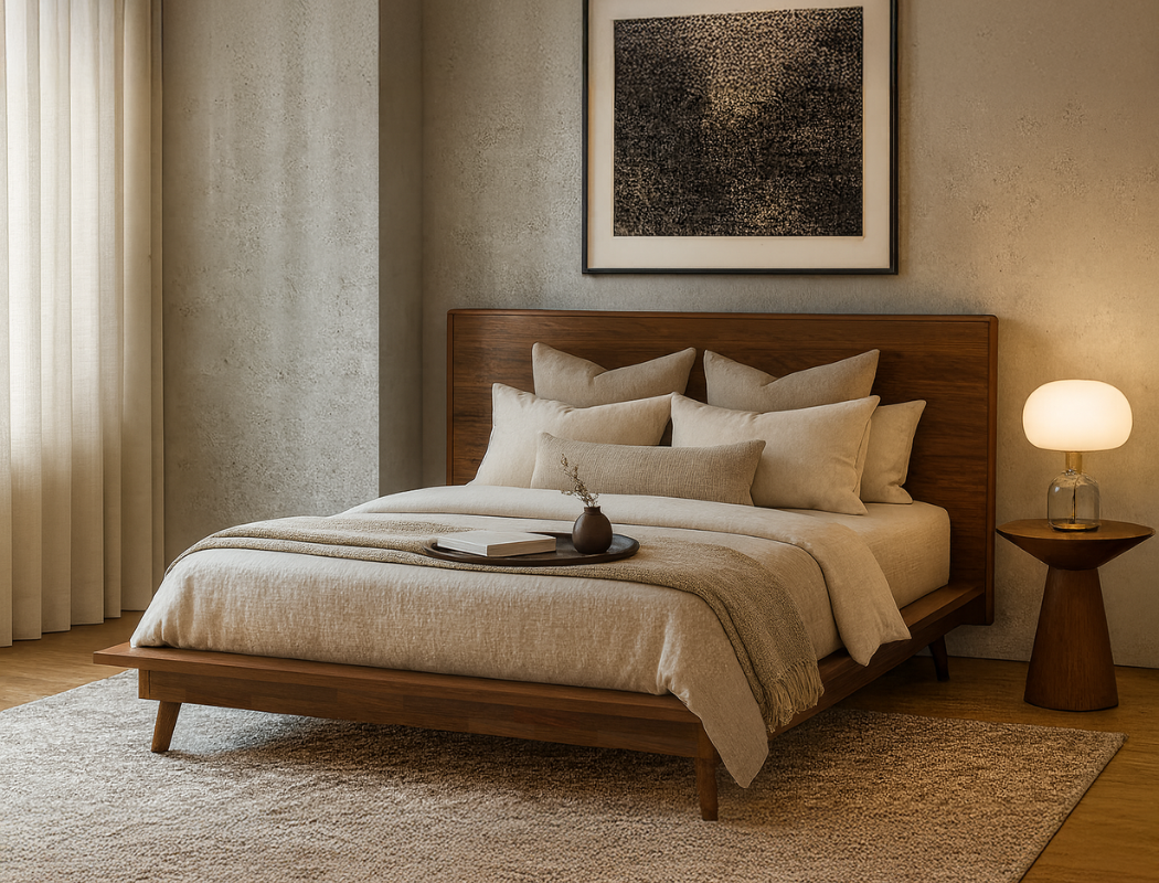 Brooks Wood Bed Frame, King