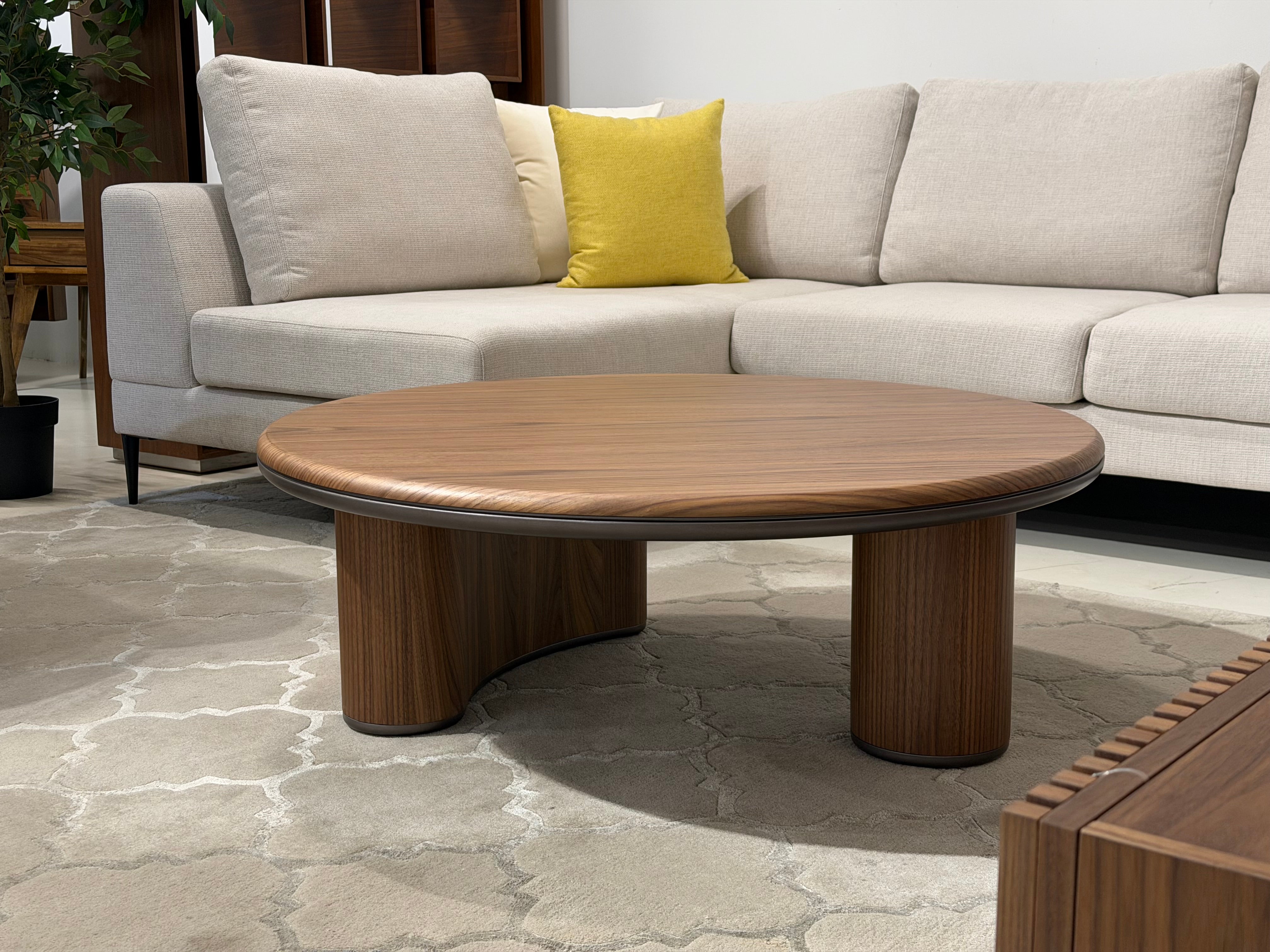 Aurelia Wood Coffee Table, American Walnut