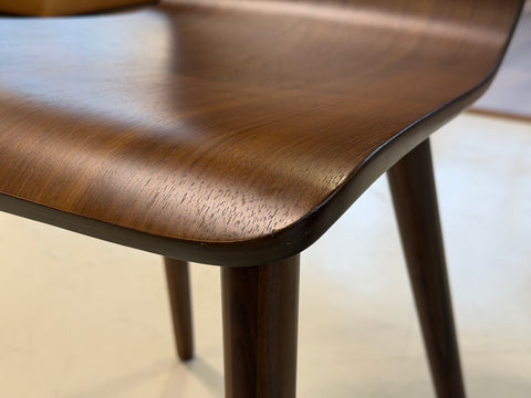 Bo Wood Dining Chair, Black Walnut