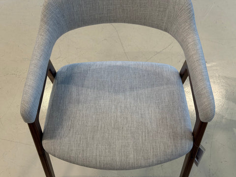 Emery Solid Wood Dining Arm Chair, American Black Walnut