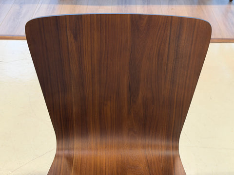 Bo Wood Dining Chair, Black Walnut