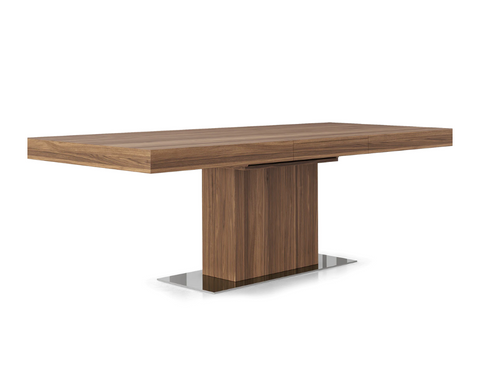 Camden Extendable Wood Dining Table (180cm - 240cm), American Black Walnut