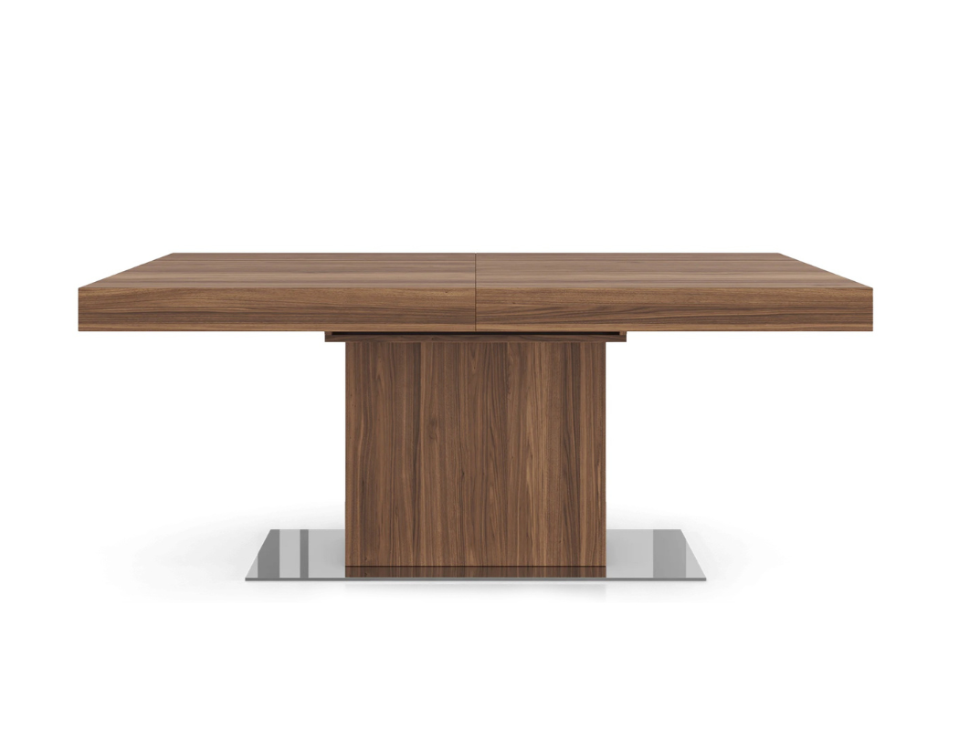 Camden Extendable Wood Dining Table (180cm - 240cm), American Black Walnut
