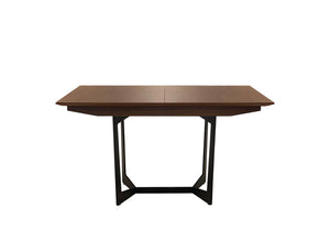 Camilla Extendable Wood Dining Table (140cm - 180cm), American Black Walnut