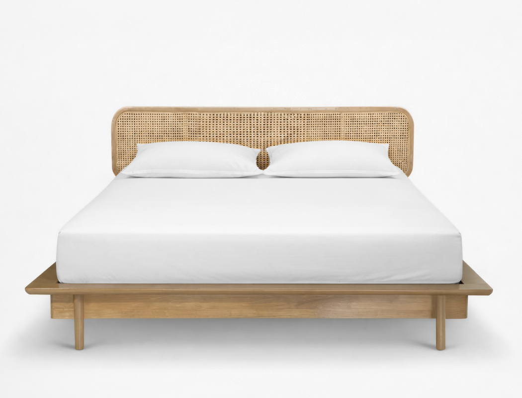 Coco Rattan Bed Frame, King