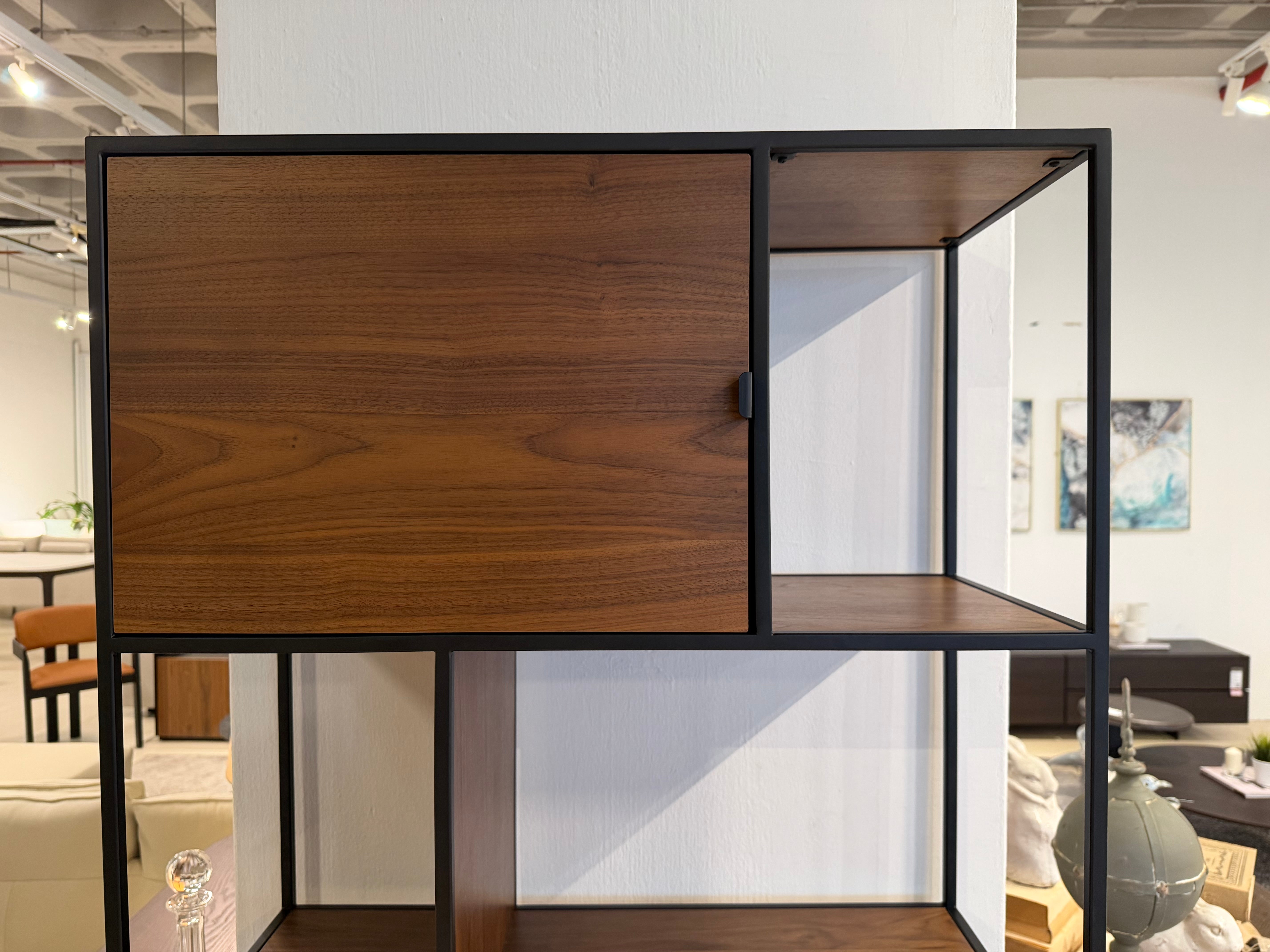 Flint Wood Shelf, Walnut