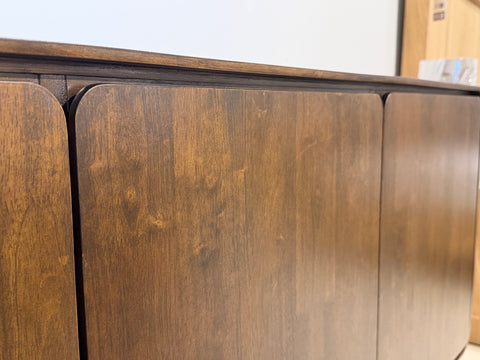 Dalton Wood Sideboard, Dark Walnut - Clearance