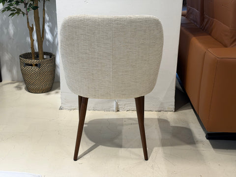 Charles Fabric Dining Arm Chair, Beige Sand