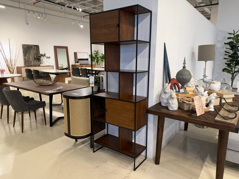 Flint Wood Shelf, Walnut