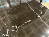 Bari Marble Side Table, Black