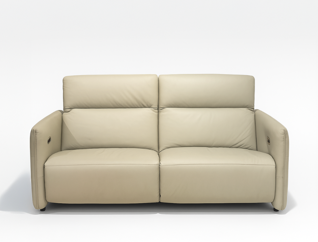 Dallas (Max) 2 Seater Recliner Leather Sofa