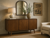 Dalton Wood Sideboard, Dark Walnut