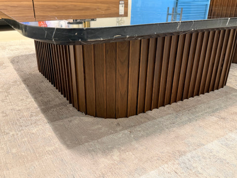 Bari Marble Coffee Table, Black